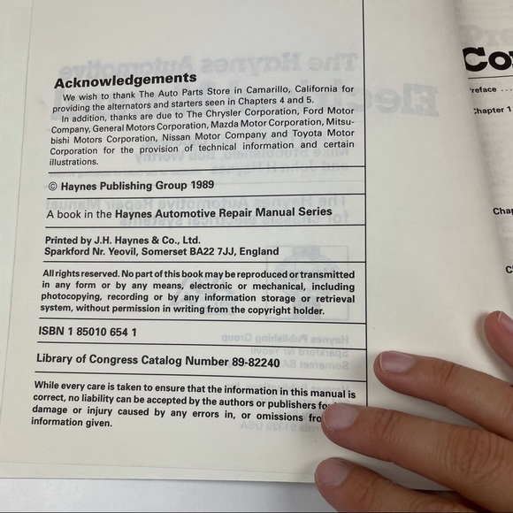 Haynes Automotive Electrical Manual Book - Picture 7 of 8